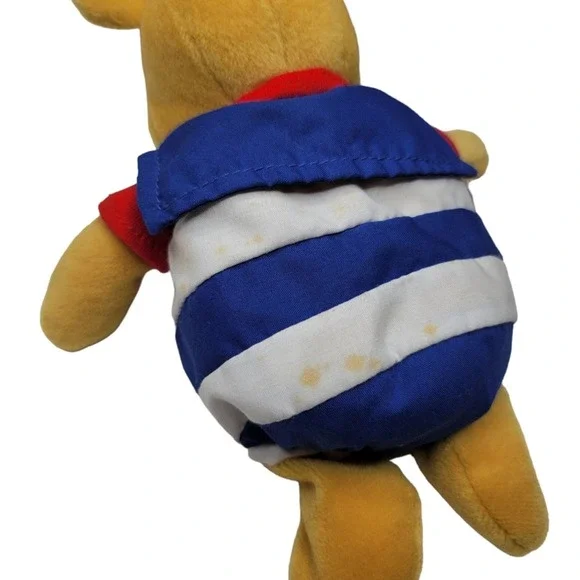 Lot Of 3 Winnie The Pooh Stuffed Animals Collectibles NWT Vintage Stuffies - Picture 10 of 13